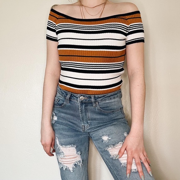 LA Hearts | PacSun off shoulder tee - Picture 2 of 4